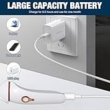 Ohrenschmalz Entferner Sauger Mit LED-Licht, Elektrisch Ohrenreiniger Sauger, Ohrenschmalz Sauger Mit USB-Datenkabel, Elektrischer Ohrenreiniger Wasserdicht Für Erwachsene Kinde