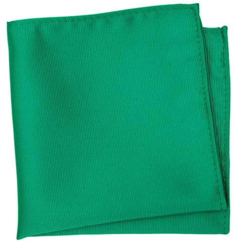 Image of Solid Pocket Square for Men's Suits and Blazers
