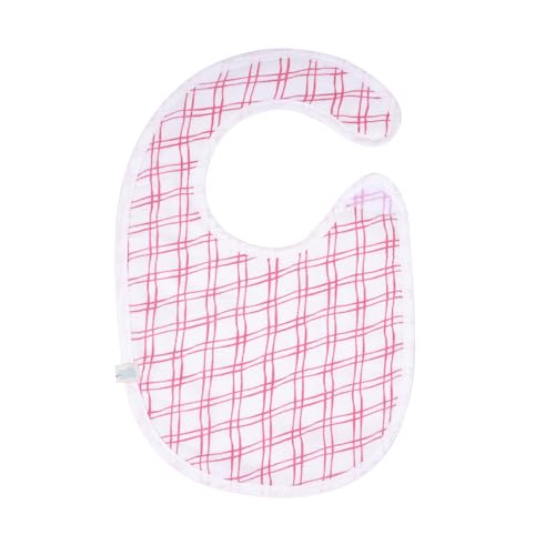 Image of TIDY SLEEP Muslin Pure Cotton 3 Layer Baby Bibs, Skin Friendly Ultra Soft Pure Cotton Baby Bibs Assorted Colour
