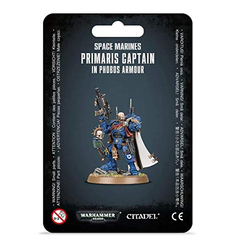 Games Workshop Warhammer 40,000 40k Space Marines Primaris Captain in Phobos Armour