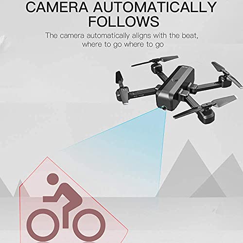 Ficha técnica Foldable Drone 4K Camera Live Video WiFi FPV RC Quadcopter Altitude Hold Headless Mode One Key Off Landing App Control Long Flight Time for Beginners - Fernando Cortés