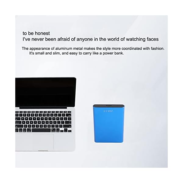Kaxofang 120GB Externe Festplatte HDD 2,5 Zoll Tragbarer USB3.0 Externer Mobiler Festplatten Speicher für Desktop PC… – Bild 6
