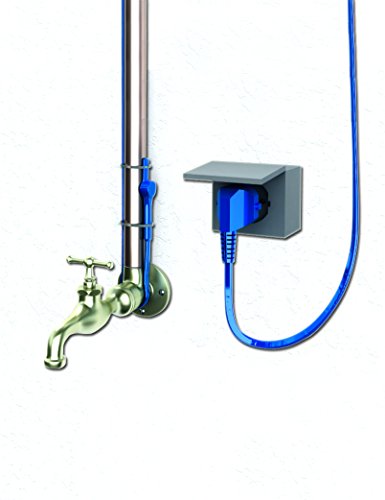 Fantini Cosmi k10 C9kit Kit Scaldante Kabel mit Thermostat und Stecker Schuko, 9 m