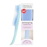 Tangle Teezer Ultimate Detangler Brush for Wet & Dry Hair, Eliminates Knots & Reduces Breakage for All Hair Types, Denim Blues