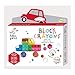 Produktbild Haku Yoka 6303083 Block Wachsmalkreiden-Set, Auto, Wachsmalsteine in kräftigen Farben, Wachmalstifte in Klemmbaustein-Form, ohne Abfärben, für Kinder ab 3 Jahren