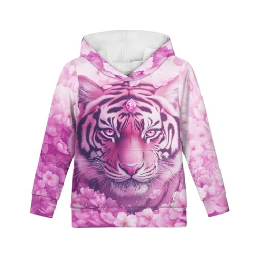 Image of GLUDEAR Teen Boys Girls Novelty Animal Galaxy Hoodies Sweatshirts Pullover