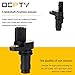 OCPTY PC553 Crank Sensor Crankshaft Position Sensor Fit for Buick Lacrosse/Regal/Verano, for Chevy Captiva Sport/Cobalt/Equinox/HHR/Malibu, for Pontiac G4/G5G6/Pursuit