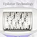 Remington Smooth & Silky Deluxe Rechargeable Epilator, Purple, EP7030E