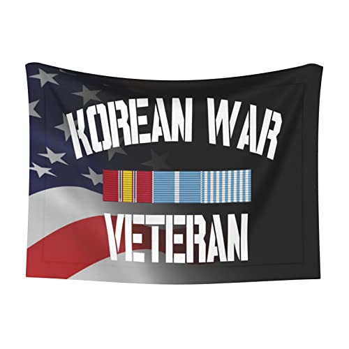 Korean War Veteran Pride Korea Service Ribbon Soft and Cozy Pet Blanket for Dogs and Cats - Versatile and Comfortable Medium