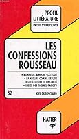 Les Confessions, Rousseau: Analyse Critique 2218063735 Book Cover