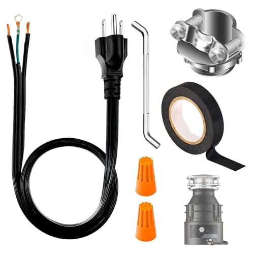 WHMYZHL 3-Foot CRD-00 Garbage Disposal Power Cord
