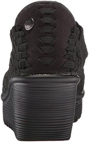 Bernie Mev womens Halle Wedge Pump, Black, 6-6.5 US | Image 2