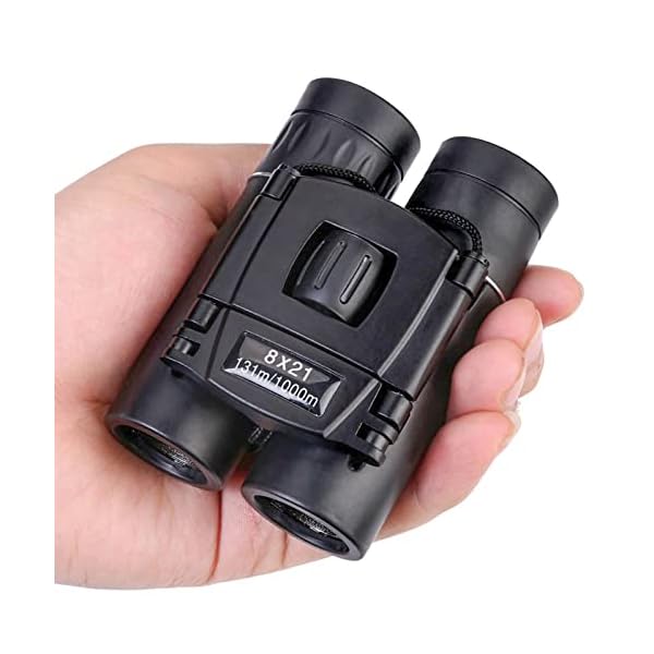 8x21 Fernglas Kompakt Reise Mini Teleskop Hd Bak-4 Optik Linse Wasserdicht Fernglas Teleskop Kompakt Faltbares – Bild 3