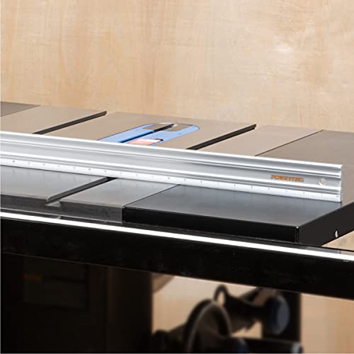 Powertec 71213 18" Anodized Aluminum Straight Edge | Metal Straight Edge Machined Flat To Within 0.001” Over Full 18” - Professional Finishing Tools #TOP4