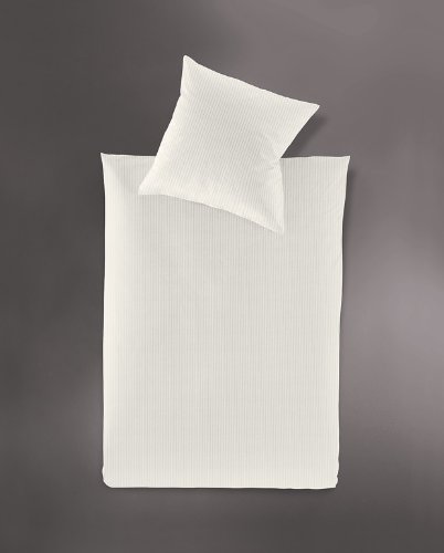 Preisvergleich Produktbild Jersey Bettwäsche IRISETTE «Lumen 8129» creme Nackenkissen 40 x 40 cm