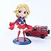 QWYU Action Figure Q Version Ornaments Superwoman Model Toys