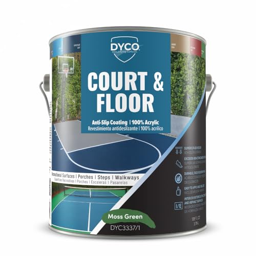 DYCO Court & Floor Anti-Slip Coating - Slip-Resistant Pavement, Cement