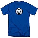 Popfunk Green Lantern Indigo Tribe Logo T Shirt & Stickers (Large, Indigo Tribe Lantern)