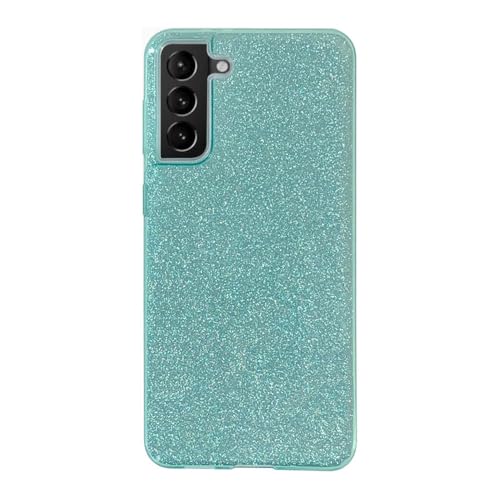 Coque à paillettes Samsung A71 résout problème de chute étui souple vert