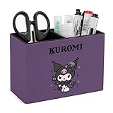 クロミ PUレザー筆立て ペンスタンド ペン立て 机上用品 文具収納 事務 収納ケース ARKETHONEY キャラクター 化粧品収納 化粧ブラシ収納 学生 小物入れ 可愛い