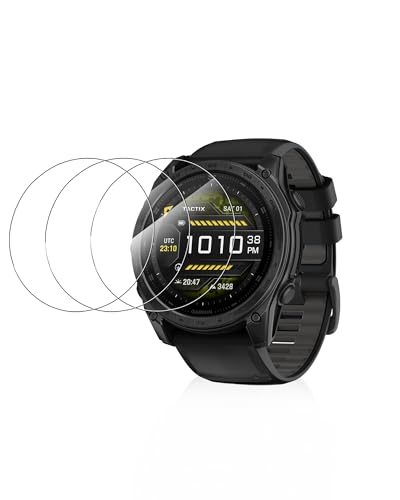 Verre trempé Garmin tactix 8 AMOLED 47 mm protection premium haute définition