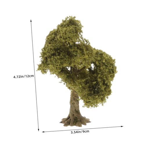 Arbre modèle miniature de 12 cm pour paysage de table de sable et micro scène
