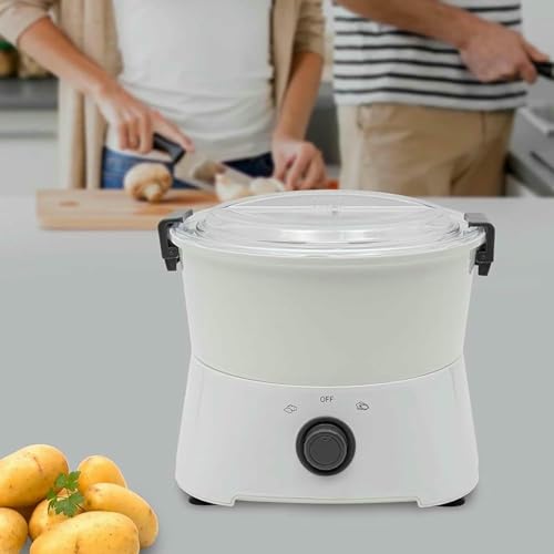 Electric Potato Peeler, Automatic Peeler Spinner, Small Potato Peeling Machine for Commercial and Home - Image 7