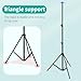 Lefeke IV Pole Portable for Traveling, Adjustable IV Stand with Hooks, Medical IV Drip Infusion Bag Holder, IV Fluids Floor Stand (Black)