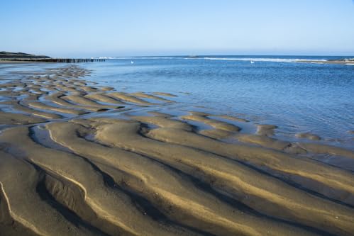 Photo de voyage à Sylt pour salon moderne | Cadre mer du Nord Westerland 50x70