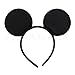 Produktbild ZADAWERK® Haarreif - Micky Mouse - Schwarz - Ohren - Kostüm - Karneval - Kinder