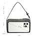 Sumrains Suede Leather Crossbody Bag for Women: Small Barrel Purse for Ladies - Designer Hobo Bags Shoulder Handbags (Grey)