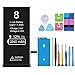 Produktbild Vancely Akku für iPhone 8 2040mAh, Ersatzakku mit hoher Kapazität, mit Werkzeugset und Reparaturset Akku-Austausch Anleitung, Kompatibel mit Apple, Garantie 2 Jahr 100%