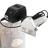 Cortadora eléctrica de kebab y shawarma, profundidad de corte ajustable de 1 a 8 mm, cortadora de kebab comercial para restaurantes y comida para llevar, cortadora de shawarma profesional de mano.