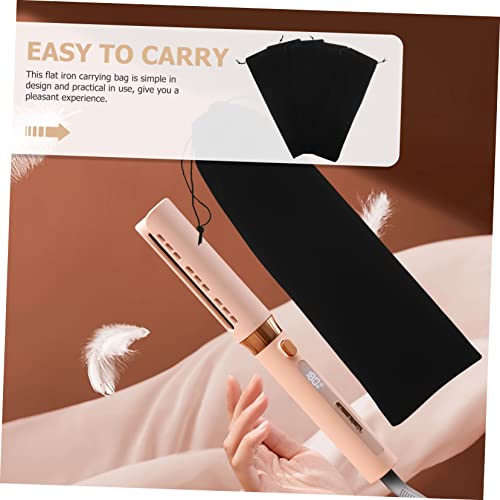 Set de 5 Bolsas Portátiles de Terciopelo para Planchas y Rizadores de Pelo para Uso en Casa y Salón miniatura 6
