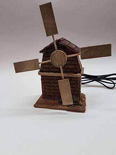 De Sisinno Molino de viento pequeño para belén – Dimensiones: 15 x...