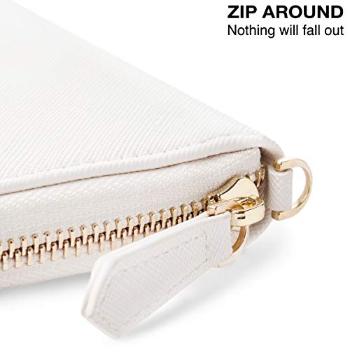 Image of Travel Document Organizer - RFID Passport Wallet Case Family Holder Id Wristlet