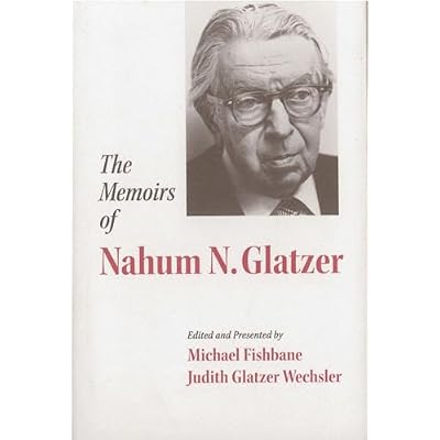 Memoirs of Nahum N. Glatzer