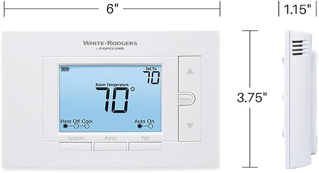White-Rodgers Emerson 1F85U-22NP Non-Programmable Thermostat