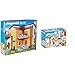 Playmobil 9266 - Modernes Wohnhaus & 9268 - Badezimmer