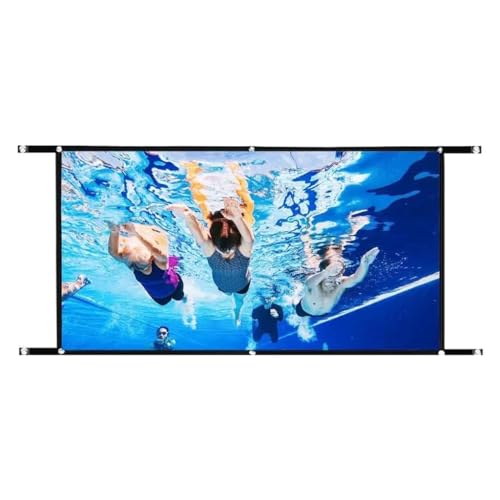 Pantalla proyector plegable portátil 100 pulgadas 16:9