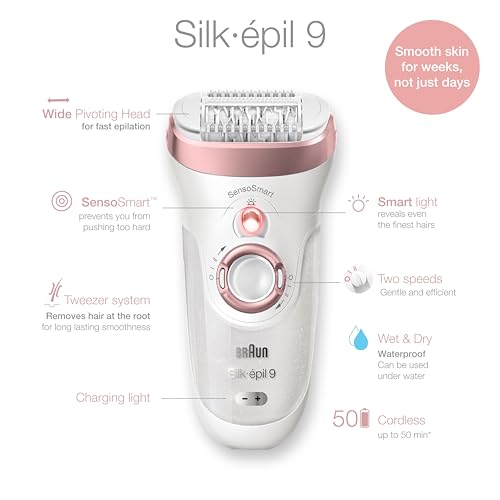 Braun Silk-Epil 9 9-561 Wet &amp; Dry - Caratteristiche, prezzo, opinioni