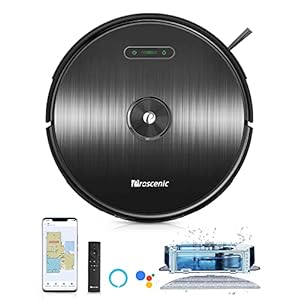 Proscenic M8 WLAN Saugroboter, Saugroboter mit Wischfunktion, Staubsauger Roboter mit Laser Navigation, Alexa&Google…
