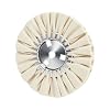 8 White Airway Buffing Wheel with Buffing Polishing Cutting Compounds