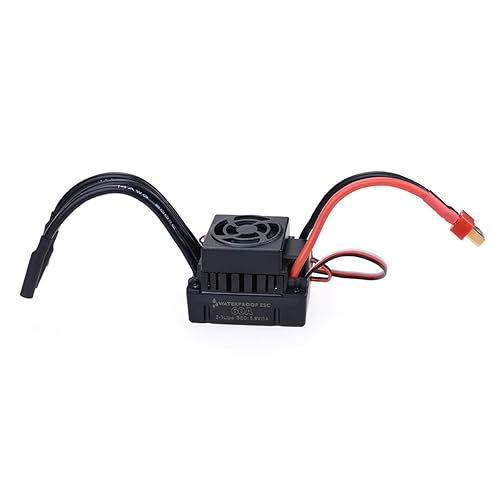 Miniatura 5 de YOUQUKEJI Motor sin escobillas 3660 3300KV y juego combinado ESC de 60 Akit sin sensor impermeablesalida 5.8V3Apara auto de control remoto 110,