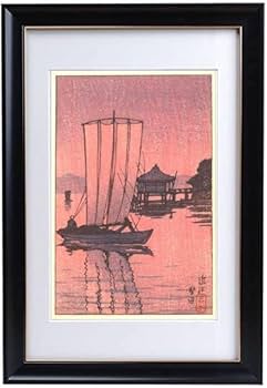 Amazon.co.jp: 川瀬巴水 京都金閣寺 3枚セット 85x15.6mm 原寸