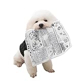 LOYELEY 犬専用新聞おもちゃ 犬 おもちゃ 噛むおもちゃ 音が鳴る 知育おもちゃ 清潔 歯磨き 耐久性 噛み耐性 水洗いOK ストレス解消 (A, 40*28.5cm)