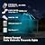 Neisouf Patio Umbrella Fireworks Lights, 104 LEDs DIY Color Changing Umbrella Lights with Bluetooth APP and IR Remote Control, DIY Chasing, Metor, Flowing Simulate Fireworks Effects (8 * 4.3ft)