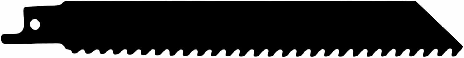 Century Drill and Tool 10866 Nitro Carbide Tooth Reciprocating Saw Blades, 6T by 6-Inch
