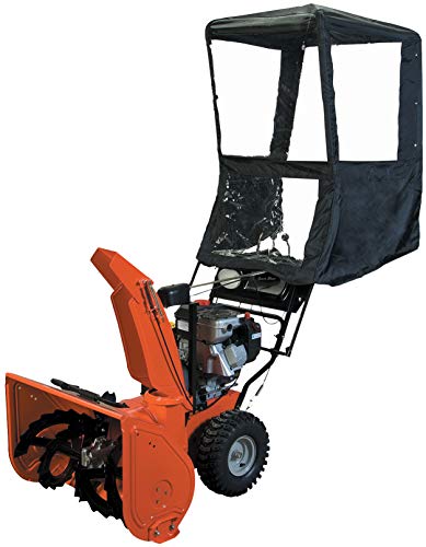 Save %6 Now! Raider 02-1402 Black Universal Heavy-Duty Snow Thrower Cab with Quick Detach