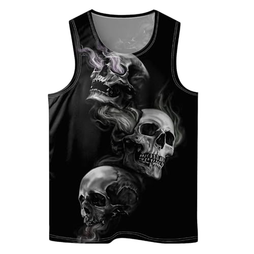 Colourful Dinosaur Mens Beach Tank Tops Novelty Graphic Quick Dry Sleeveless Shirt for Beach Workout S-4XL